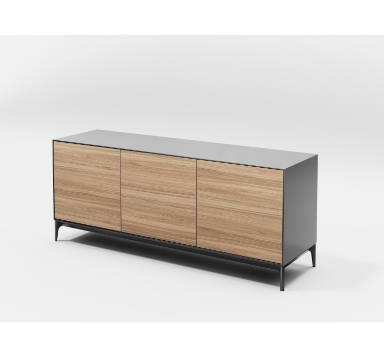 Пряма тумба під телевізор Gamma 2 Wood1